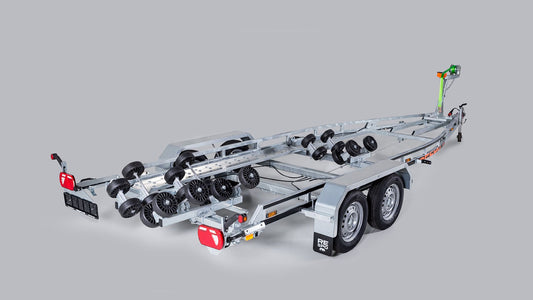 Respo 2000 MR Båthenger med selv justerende ruller, for båter opp til 22 ft / 6,7m Black Week Kampanje