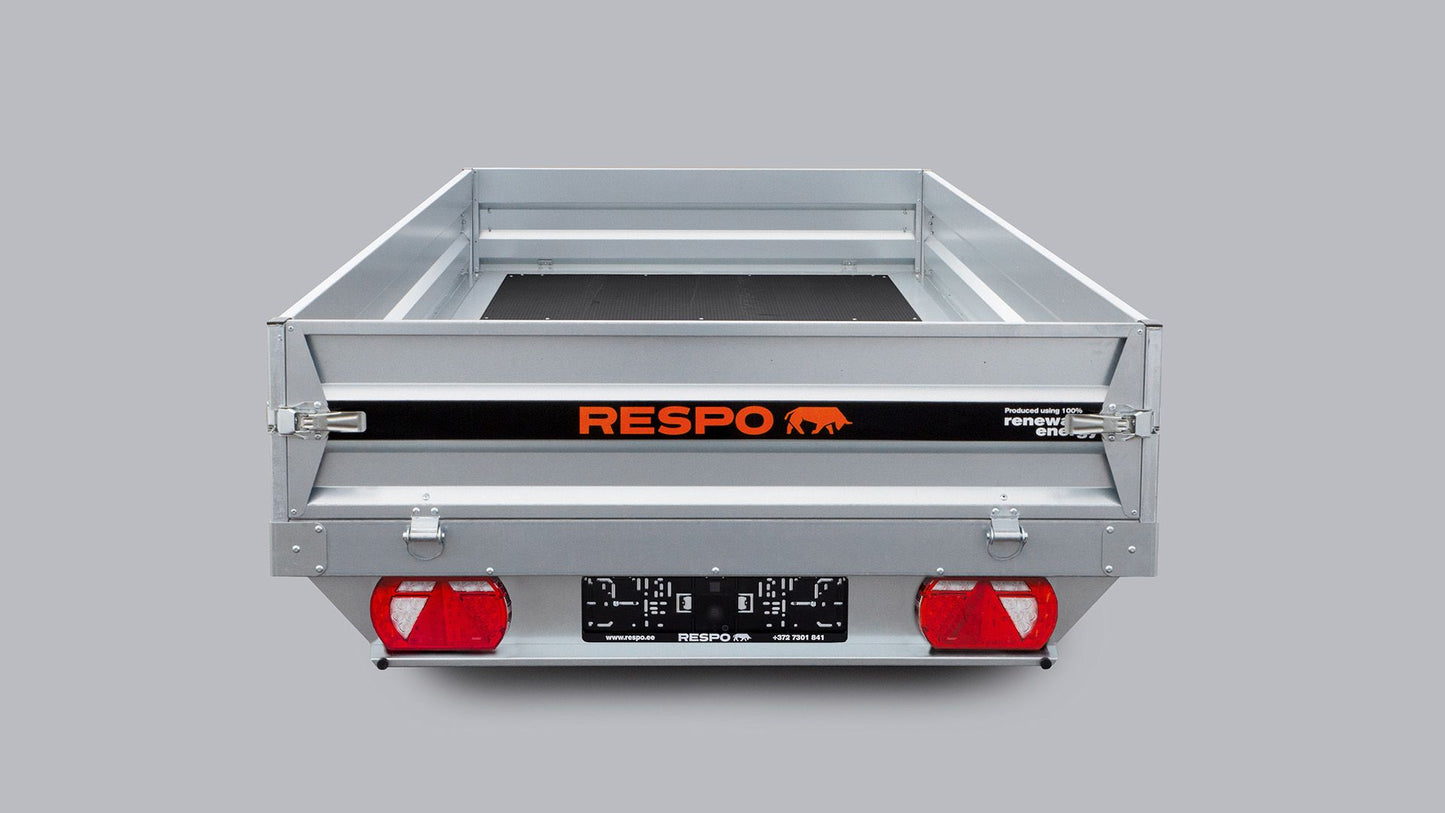 Varehenger med nedfellbare sidekarmer Respo RU3320