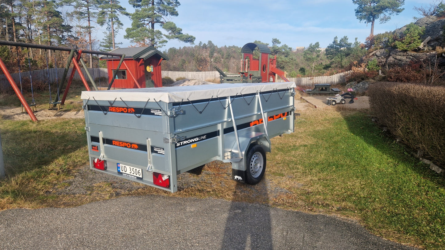 Respo RS3075L Varehenger med tipp, med plass til vegg platter i planet.