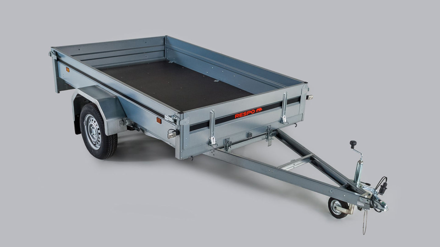 Respo RS2575L Varehenger med tipp, med plass til vegg plater i planet.