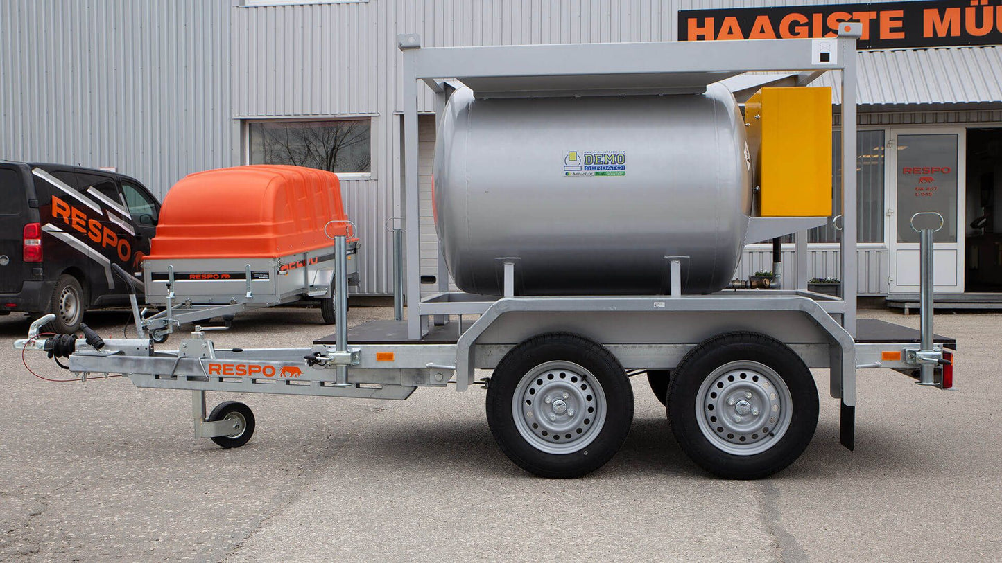 RG 3027 Generator henger, fra venstre