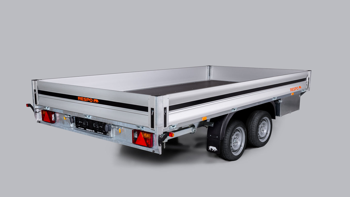 Respo RU 4027 Varehenger med nedfellbare sidekarmer