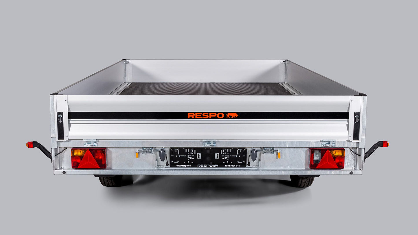 Respo RU 4027 Varehenger med nedfellbare sidekarmer