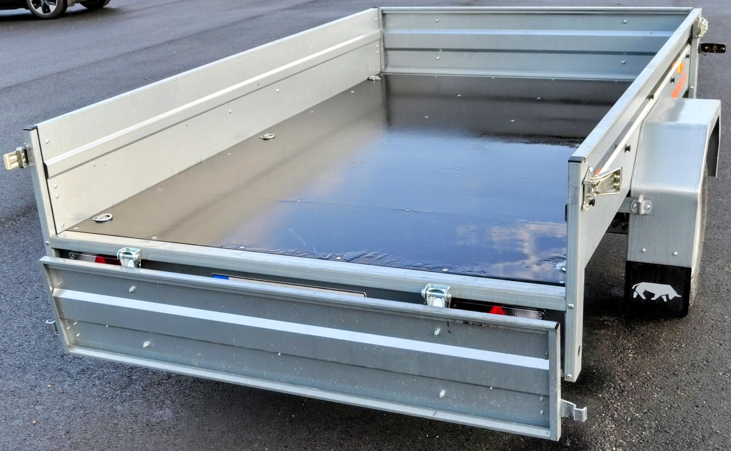 Respo RS2575L Varehenger med tipp, med plass til vegg plater i planet.