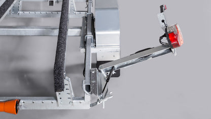 Respo 750VSD Dobbel Vannscooterhenger med lagring på filtskinner, med båtlengde opp til 13 ft / 4m