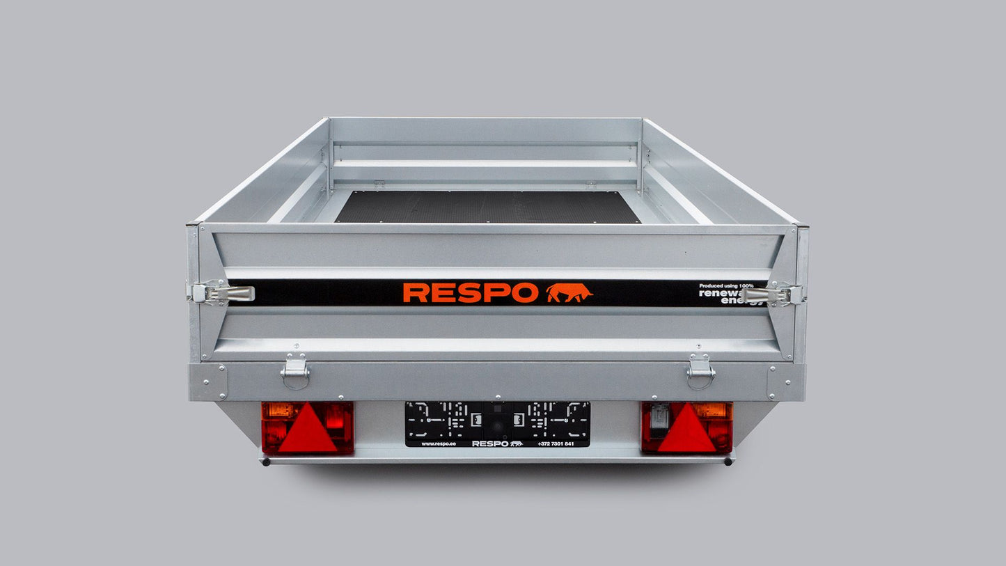 Respo RU 3375 Varehenger med nedfellbare sidekarmer