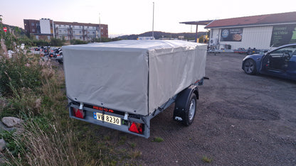 24892 Høy presenning for nettinggrinder (12467). For nettinggrinder 2,65x1,25x0,65