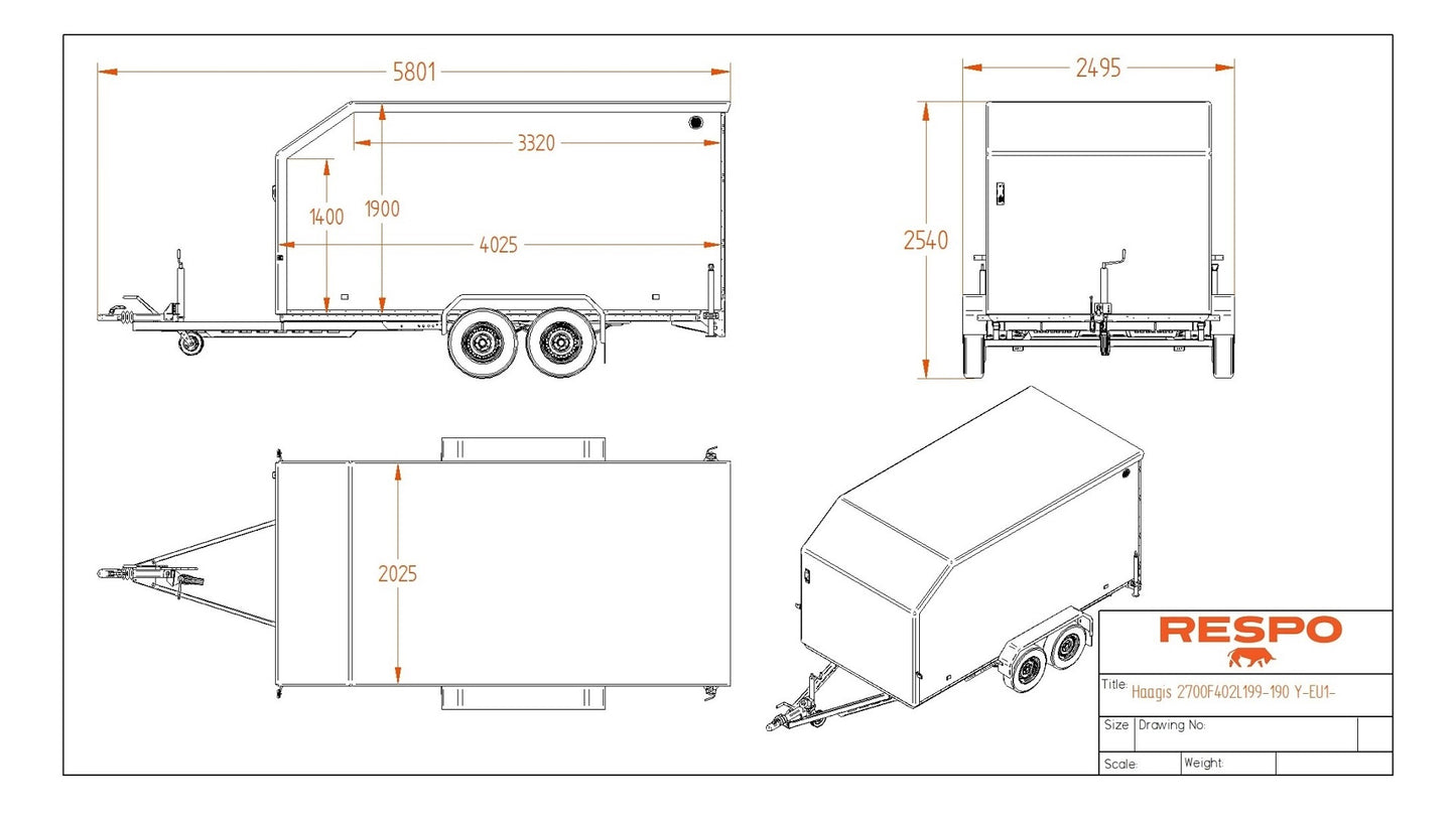 RCR 4027-19 Norway Edition Respo Skaphenger Nyhet!