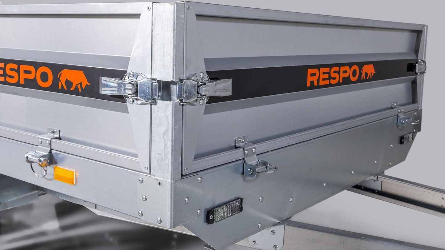 Respo RU 2512 Varehenger med nedfellbare sidekarmer