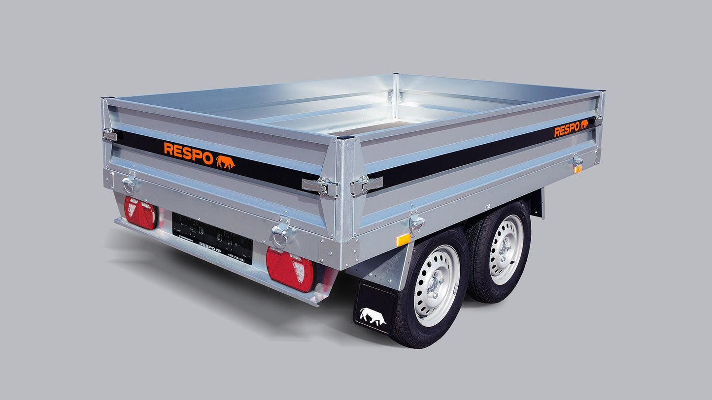 Respo RU 2520 Varehenger med nedfellbare sidekarmer