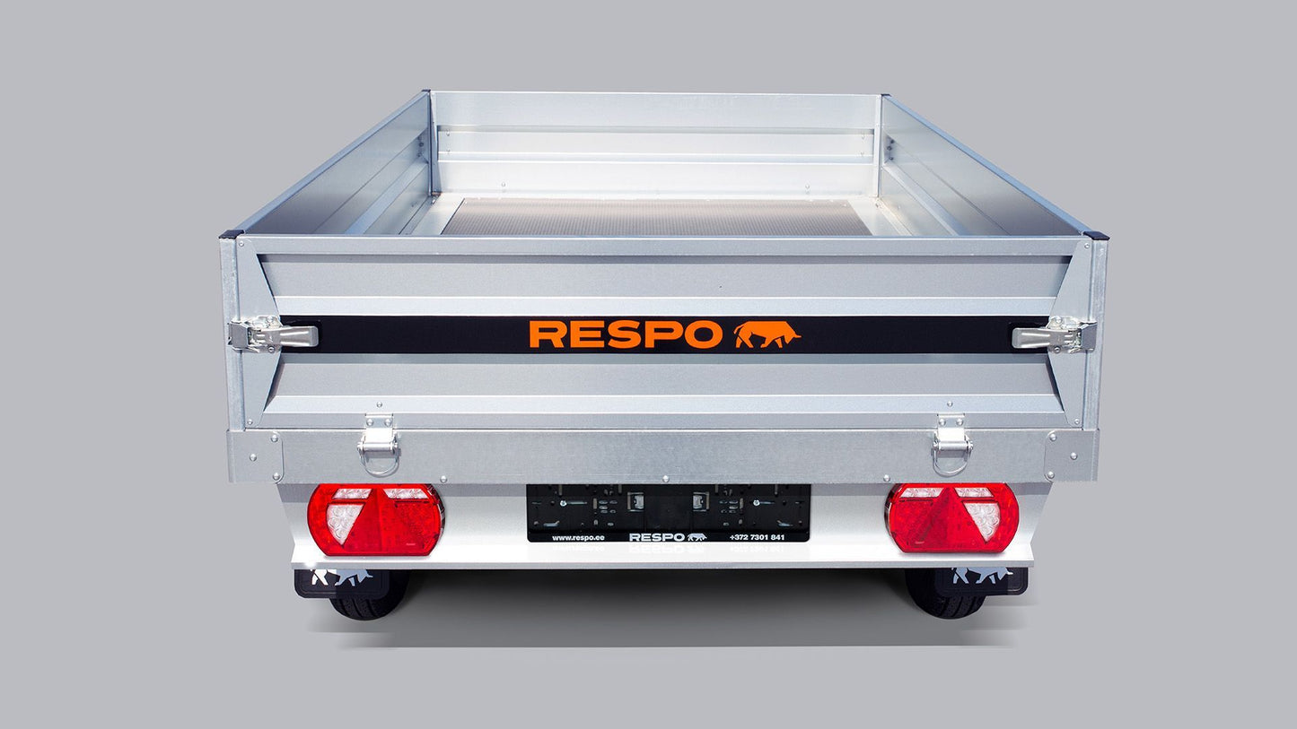 Respo RU 2520 Varehenger med nedfellbare sidekarmer