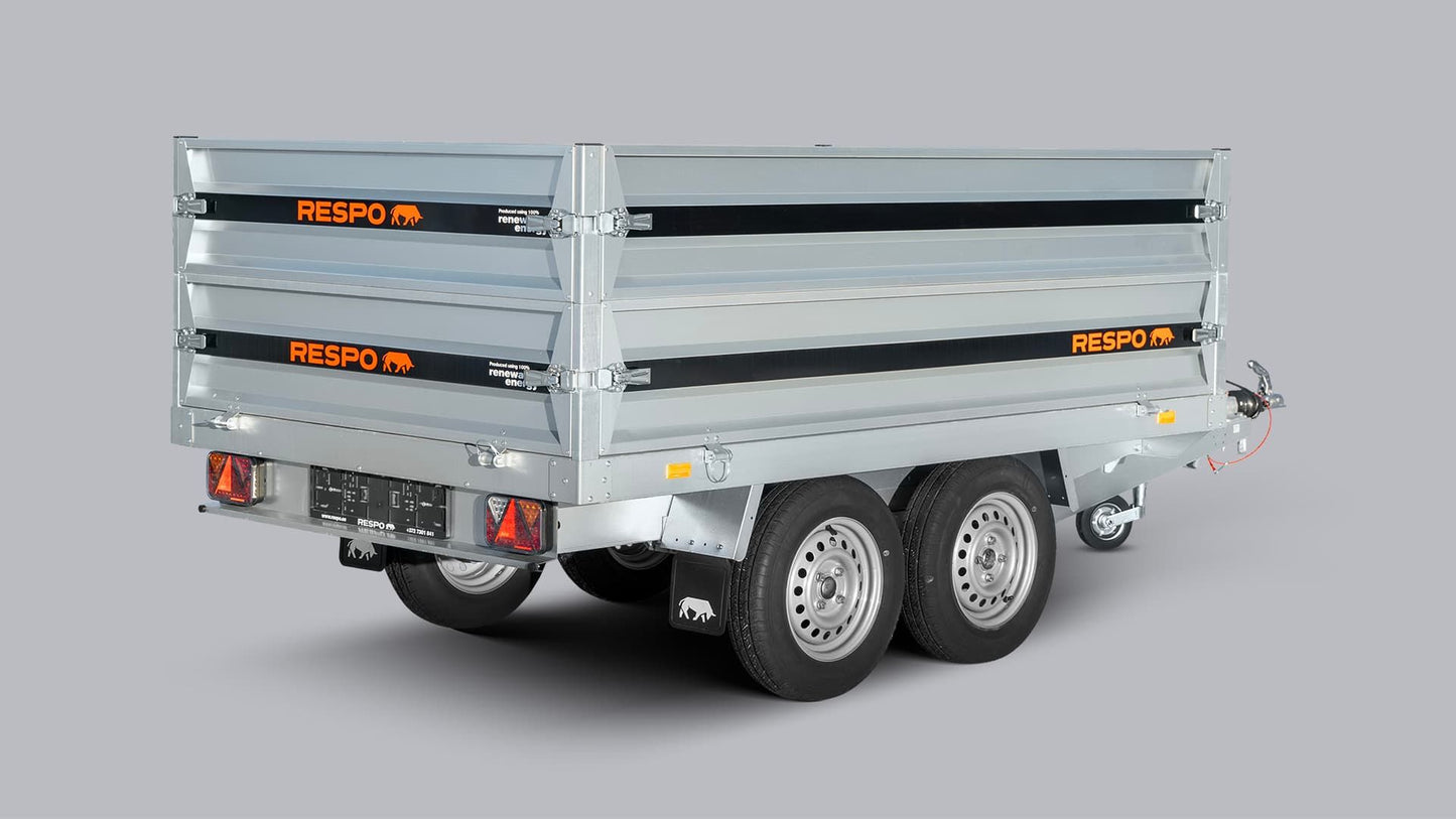 Respo RU 2520 Varehenger med nedfellbare sidekarmer