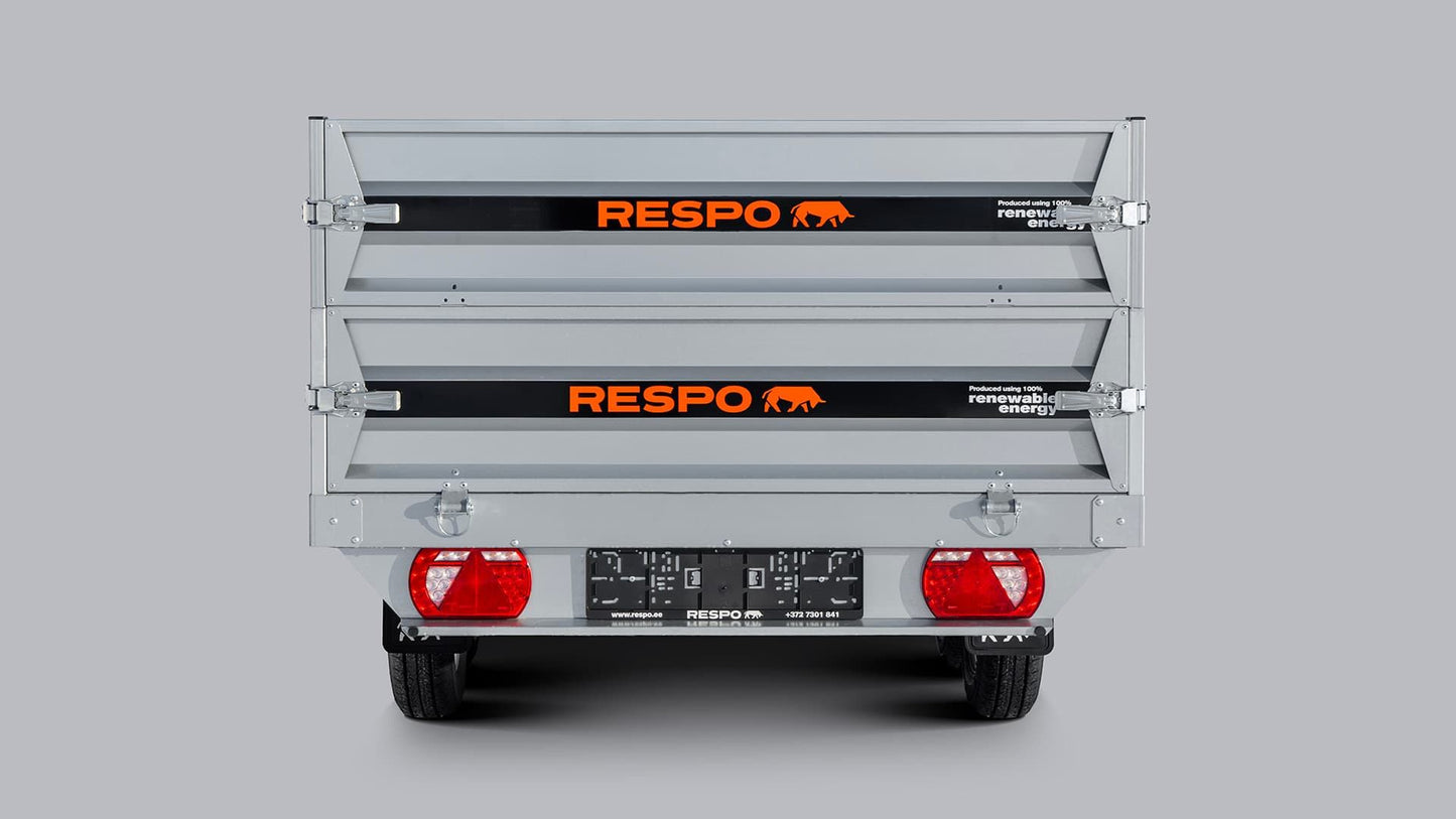 Respo RU 2520 Varehenger med nedfellbare sidekarmer