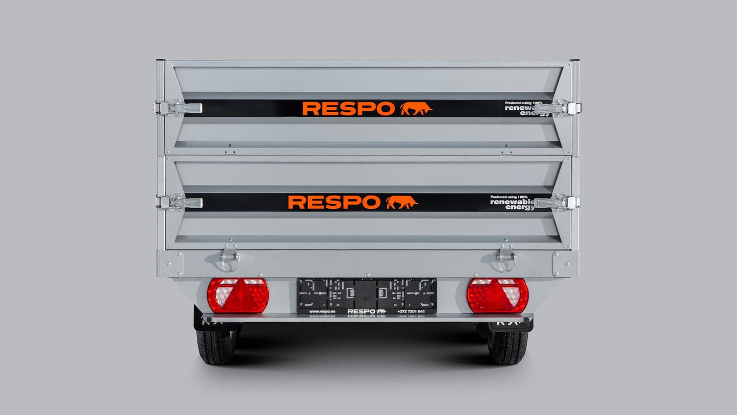 Respo RU 3320 Varehenger med nedfellbare sidekarmer
