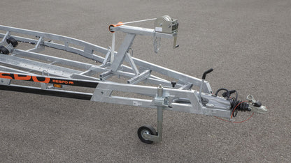 Respo 3500MR LT XL vinsj, nesehjul, bremse og kulekobling