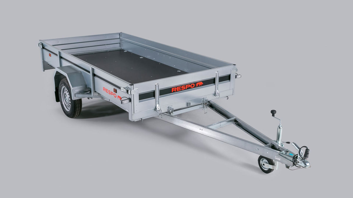 Respo RS 3075L Varehenger med tipp, med plass til veggplater i planet.