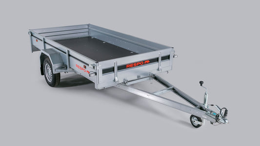Respo RS 3075L Varehenger med tipp, med plass til veggplater i planet.