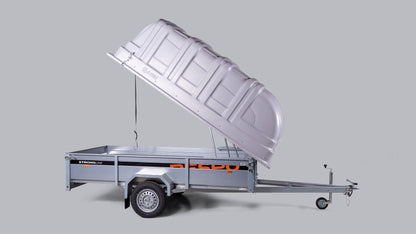 Respo RS3075L Tilhenger med tipp fra vestre med åpen hardtop