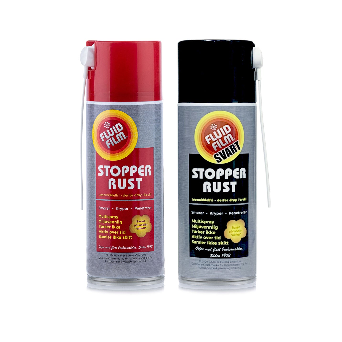 Fluidfilm spray naturel + Svart