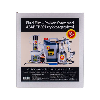 Fluid Film Pakke Svart med TB301